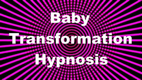 That's the "<b>Turn Into A Baby</b>" way. . Turn into a baby hypnosis
